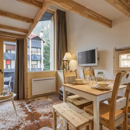Roca Cosy Duplex Grands Montets Parking Transports Apartman